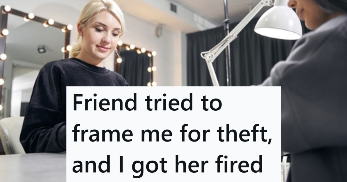 Working at nail salon