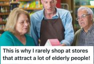 Man Got Stuck Behind Older Shoppers Complaining About Prices To The Cashier, So He Got Delayed And Missed His Bus