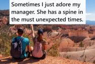 A Guest At The Hotel Near A National Park Complained That There Were Kids Around, And The Manager Of The Hotel Snapped Back And Put Her In Her Place