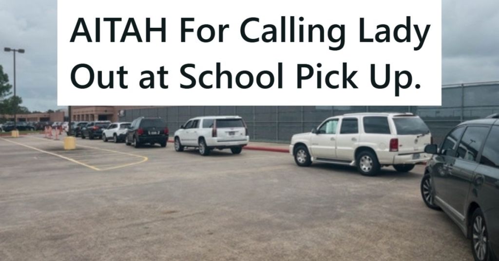 School pickup lane