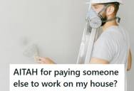 Homeowner Chose To Hire A Professional To Plaster His House Instead Of Paying His Stepdad £300 Per Room For The Work, But Now His Family Is Angry And Said He Should Have Let His Stepdad Do The Job