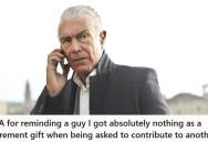 Retired Army Reservist Was Asked By Former Unit Members To Contribute Money Toward A Retirement Gift For Another Soldier, So He Reminded Them He Received Nothing When He Left