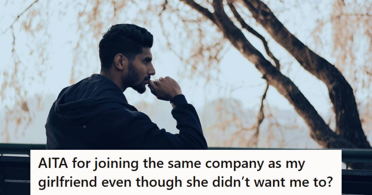 Indian man sitting on a bench thinking about his GF being mad