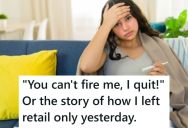 Woman Was Too Sick To Go To Work, But When Her Manager Threatened To Fire Her If She Didn’t Go To Work, Her Dad Called Her Manager And Quit On Her Behalf