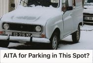 Man Took A Parking Spot Shoveled By A Neighbor Because Someone Took His Space, So He Was Greeted By A Raging Note On His Car