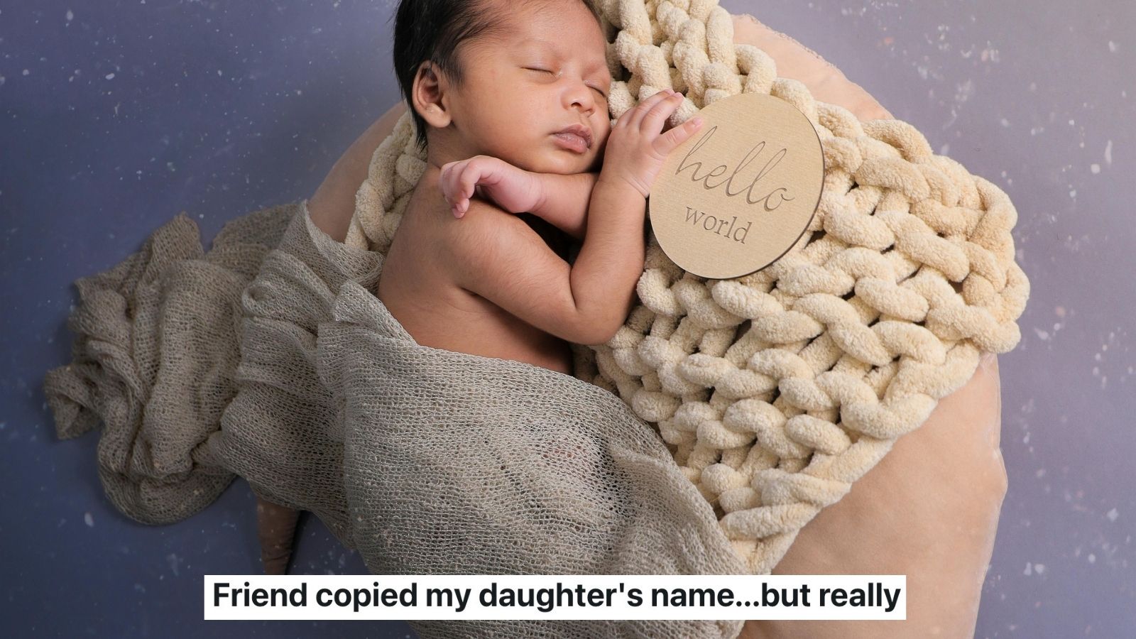 newborn baby announcement