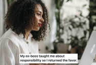 Woman Endured Terrible Boss At Work, So When The Right Opportunity Came, She Sent Her A Message With The Exact Same Toxic Words She Got From Her