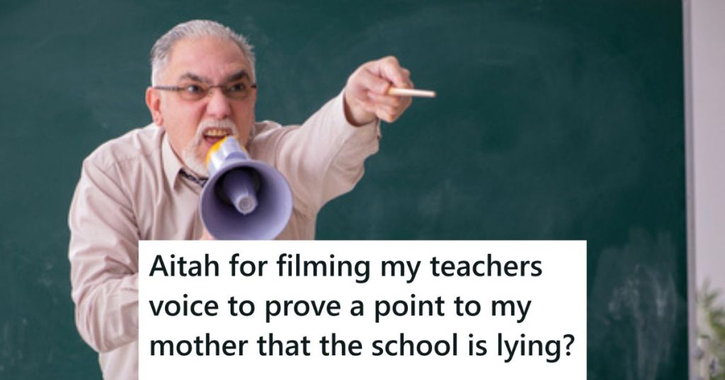 Teacher yelling