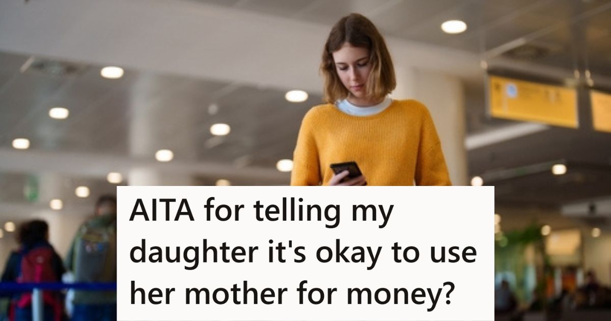 He Was Trying To Get His Daughter To Go See Her Moms Family In Another Country, So He Told Her To Just Go So She Can Get Money From Her Mom Teen traveling