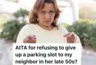 Woman Wants Neighbor To Move Their Car Out Of “Her” Parking Spot, But There Isn’t Any Reserved Parking
