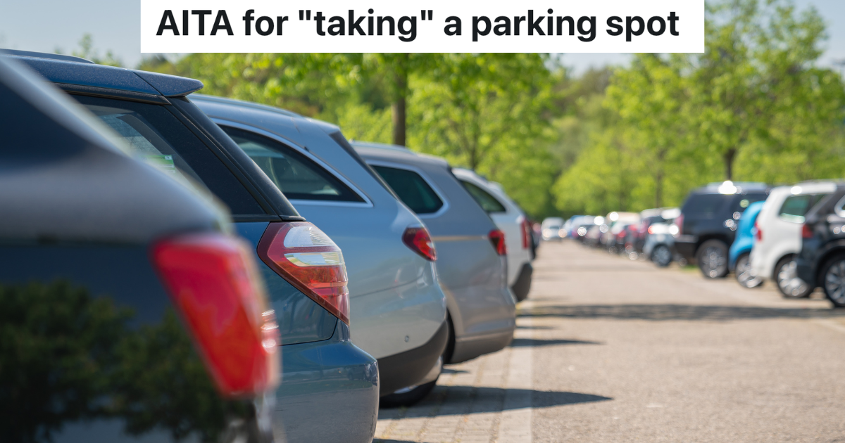 Car Is About To Leave A Tiny Parking Lot At A Nature Preserve, But Drivers Waiting Disagree About Who Should Get The Spot crowded parking lot with no empty spots