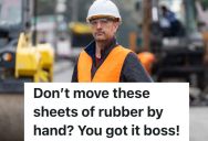 Road Construction Workers Spend Hours Waiting For A Crane Operator To Help Them, So The Boss’s Boss Has To Find A Solution