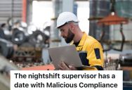 Supervisor Tells Maintenance Technician Not To Turn Off Any Machinery Without His Permission, So The Supervisor Ends Up Getting Fired