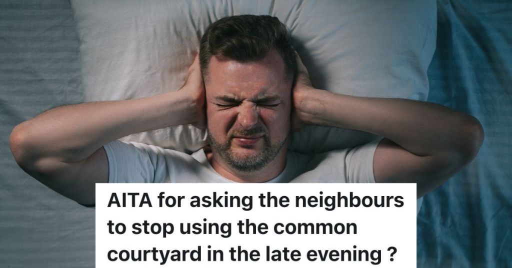 man having trouble sleeping because of noise