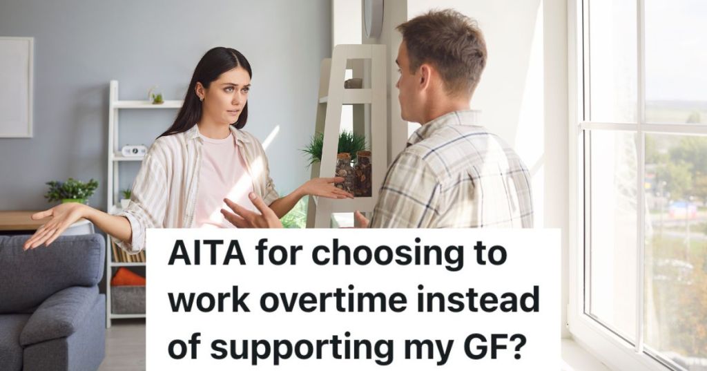 young couple arguing