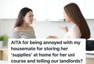 College Student Is Disgusted By Her Roommate’s Science “Supplies,” So She Contacts The Landlord About The Disgusting Living Conditions