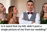 Woman Got Married And Enjoyed Looking At Shared Photos The Day After, But She Noticed Her Mother-In-Law Posted Wedding Photos Without Her In Them