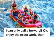 Raft Guide’s Supervisor Tells Him He Can Only Give One Command, But Then He Realizes Another Command Is Necessary