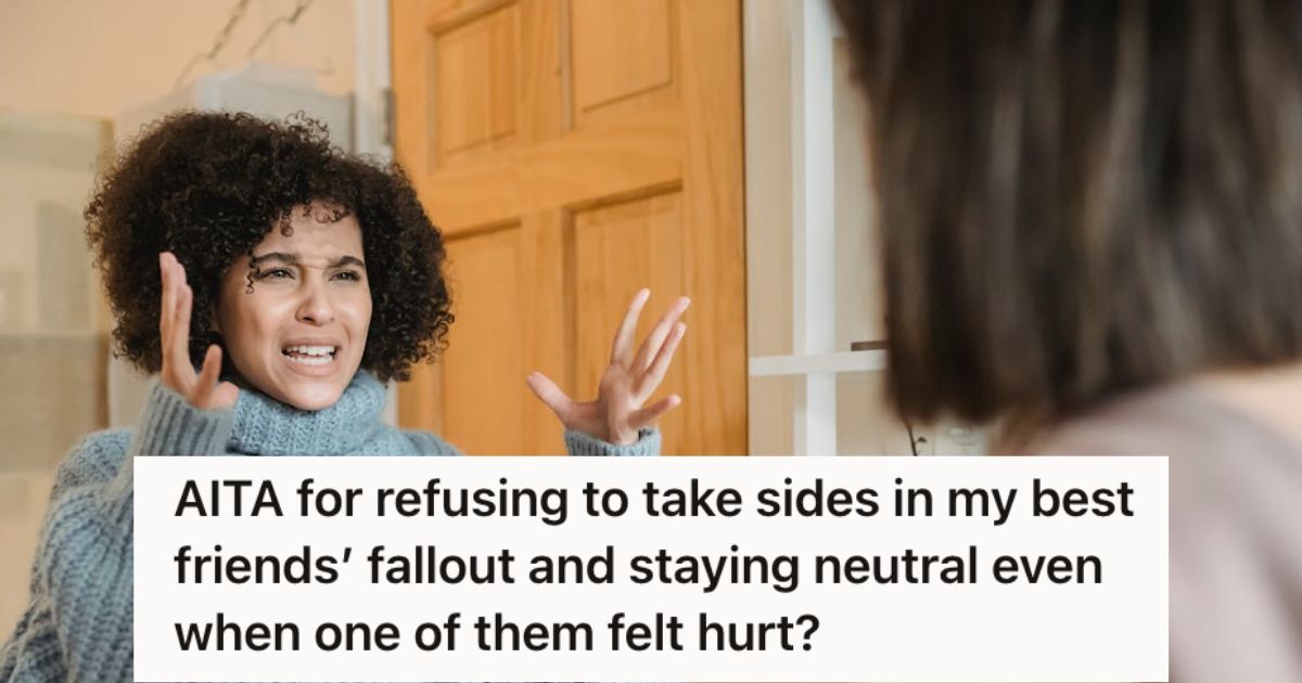 Two women arguing and shouting at each other