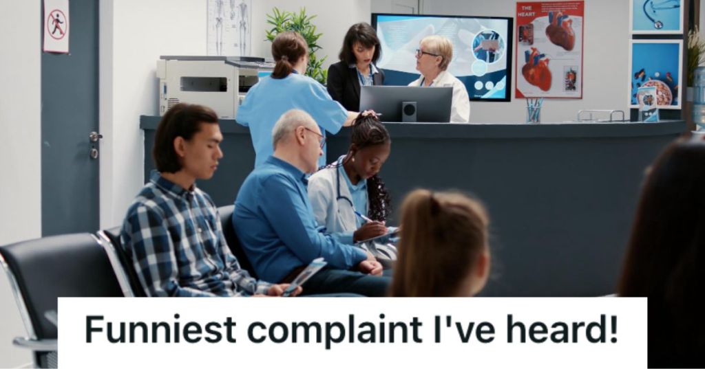 Waiting area of a medical facility