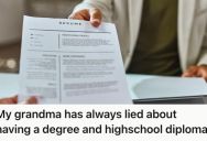 Person Discovered That Their Grandma Lied On Her Resume For Decades, So They Were Shocked To Know That Some Companies Never Checked