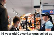 Cashier Overhead A Customer Berating Her Younger Coworker, So She Courageously Stepped In And Involved Their Manager To Stop The Chaos