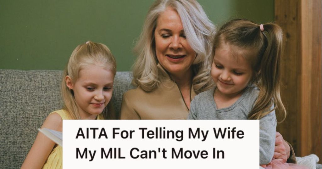 Grandmother reading to young girls