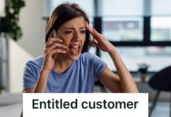 Employee Explained To A Customer That Her Repair Request Was Cancelled, So She Demanded A Refund And Hung Up When Told To Submit Another Request