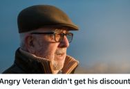 Cashier Dealt With A Veteran Who Was Ignoring Her While Checking Out, So She Rang Up His Items Without Giving A Military Discount