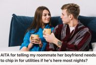 Man Split Bills Fairly Between Him And His Female Roommate, But He Confronted Her When Her Boyfriend Lived There Without Contributing