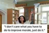 Manager Tried Boosting Employee Morale After Months Of Overtime, But His Simple Games And Experiments Got Him In Trouble With The COO