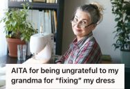 Teenager Asked Her Grandma To Hem Her Formal Dress, But Her Grandma Decided To Make It More Modest And Ruined The Look