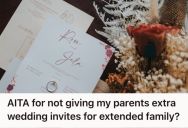 Bride-To-Be And Her Fiancé Wanted A Small Wedding With Limited Guests, But Her Mother Demanded Extra Invitations For Relatives She Barely Talks To