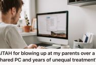 Teenage Boy Grew Up Without Textbooks And Relied On Shared PC To Study, So He Snapped At His Parents When They Criticized Him For Too Much Screen Time