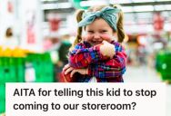 Employee Dealt With A Child Who Kept Entering The Storeroom For Weeks, So She Finally Confronted His Mother And Told Her She Isn’t A Babysitter