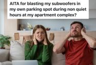 Man Who Lives In Apartment Complex Likes To Blast Music While He’s Working On His Car, But A Lot Of His Neighbors Have Complained About The Noise