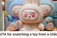 Woman Was Collecting Labubu Figures At Home, But When Her Friend’s Child Broke One, She Snatched The Doll From The Kid’s Hands