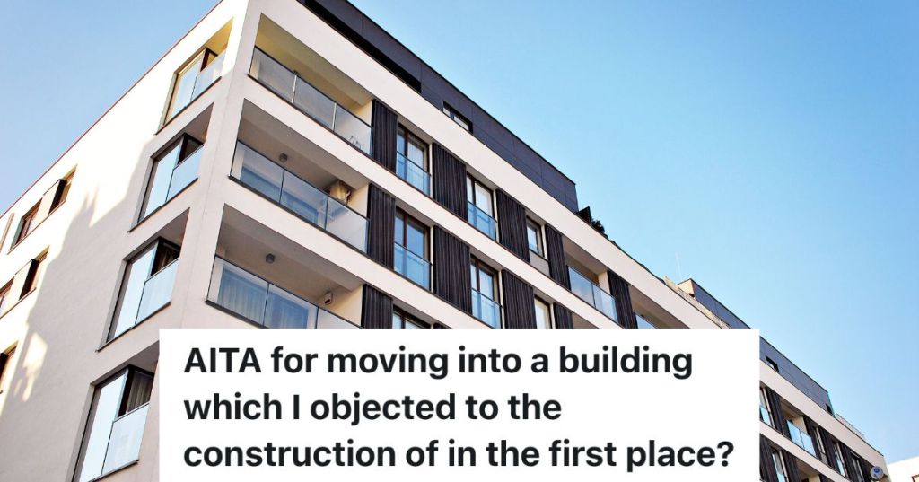 modern apartment building