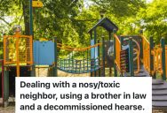 Woman Thinks The Kids On The Playground Are Troublemakers, So Her Neighbor Convinces His Brother-In-Law To Pretend To Be A Private Investigator