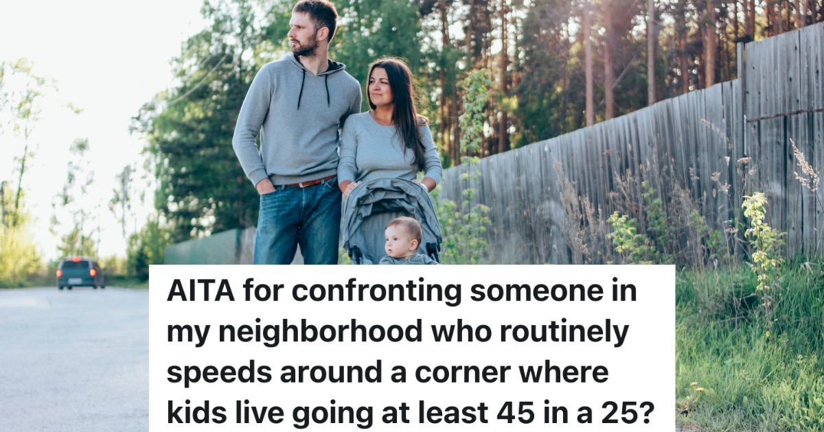 couple going for walk with baby in stroller