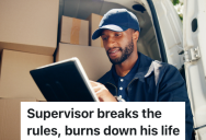 Supervisor Is Impatient With Delivery Driver, So He Decides To Take A Truck And Deliver Something Himself