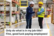 Construction Company Employee Is Told Not To Do Anything Besides Inventory, But That Means Nobody Is Getting Paid