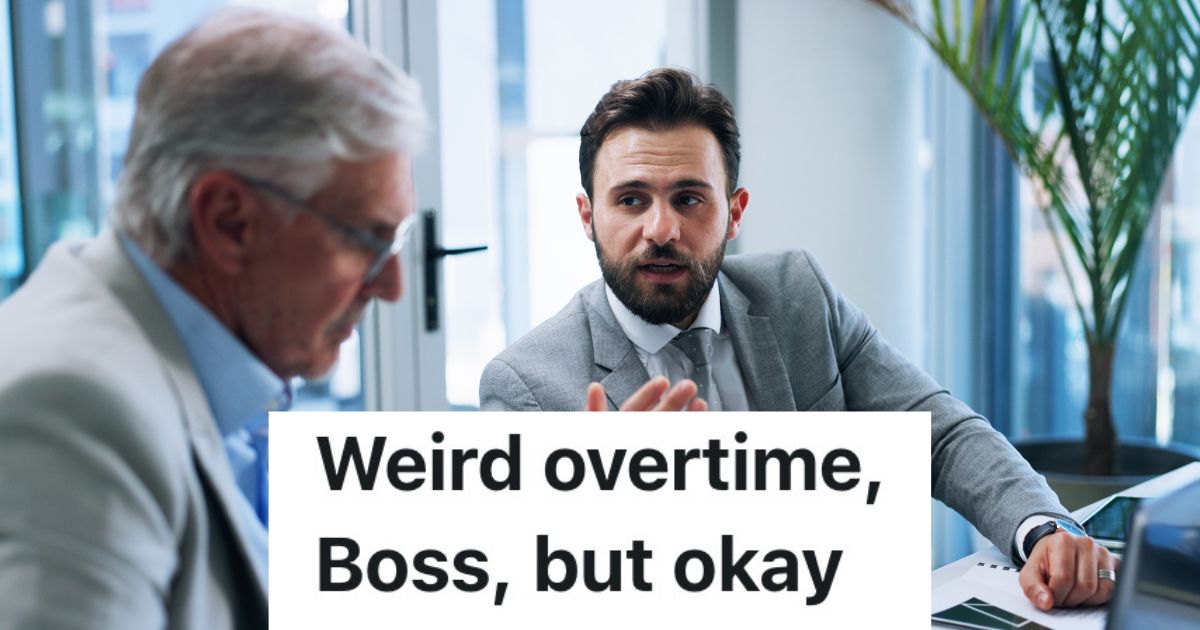 Boss Doesnt Want Employee To Work Overtime, But He Ends Up Changing His Mind When He Realizes Theres Still Work That Needs To Get Done employee talking to boss