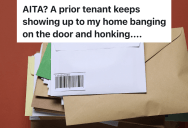 Woman Moves Into A Rental Home, But The Former Tenant Keeps Stopping By To Try To Pick Up Her Mail
