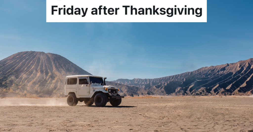 white SUV parked in the dessert