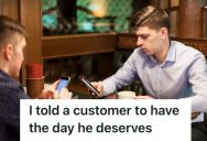Restaurant Employee Served Breakfast Alone During A Busy Shift, So She Told A Rude Customer To Have The Day He Deserved