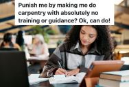 Sorority Sister Is Too Busy To Attend Meetings During Her Senior Year, So The Sorority President Tells Her To Fill Holes In The Walls With Spackle