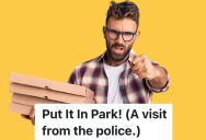 Pizza Delivery Guy Runs Into The House Where He’s Delivering The Pizza, So He Shows The Police The Dash Cam Footage