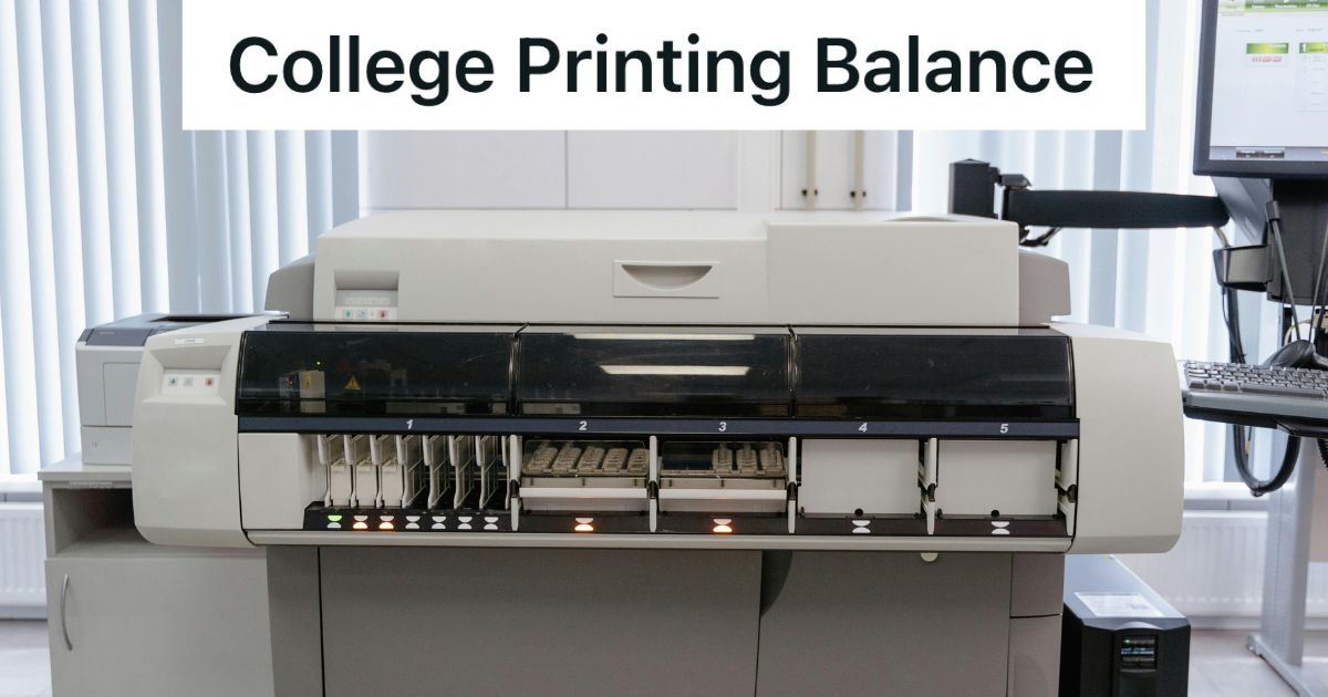 Printing machine