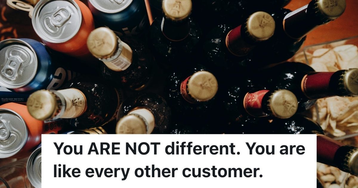 Retail Cashier Is Seething Because Customers Keep Putting Her At Risk Of Contracting Illness To Get Beer And Other Non Essential Items A stash of beer bottles